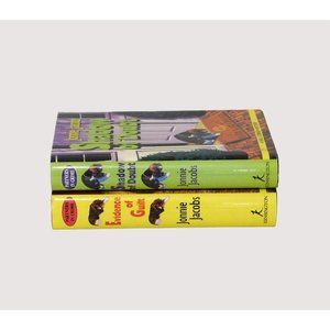 Lot of 2 Kali OBrien Mysteries SIGNED Jonnie Jacobs Shadow and Evidence HBDJ